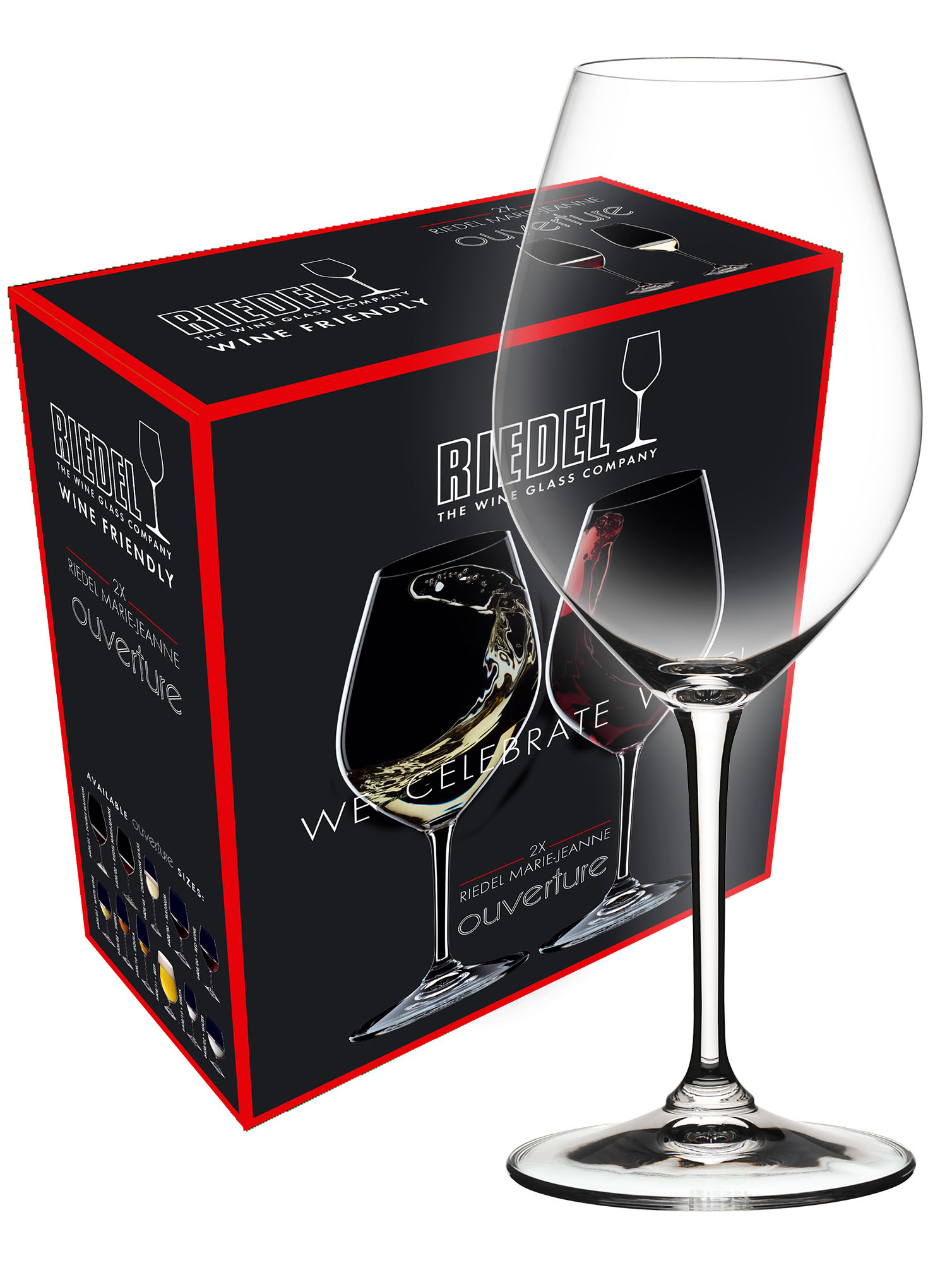 Riedel Ouverture Marie-Jeanne wijnglas (set van 2 voor € 23,00)