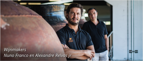 Wijnmakers Alexandre Relvas jr en Nuno Franco