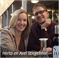 Wijnmaker Axel en Herta Stiegelmar